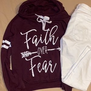 MUST BUNDLE: ✝️Faith over Fear hoodie